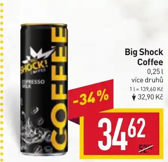 Billa Big Shock Coffee 0,25L nabídka