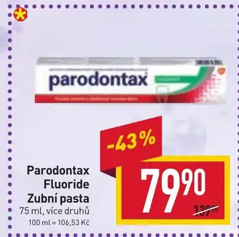 Parodontax Fluoride Zubní pasta