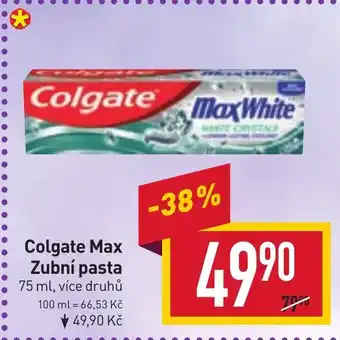 Billa Colgate Max Zubní pasta nabídka