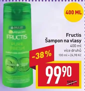 Billa Fructis Šampon na vlasy nabídka