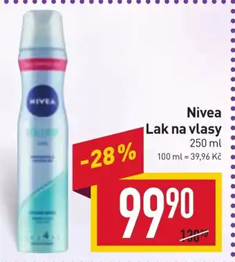 Billa Nivea Lak na vlasy nabídka