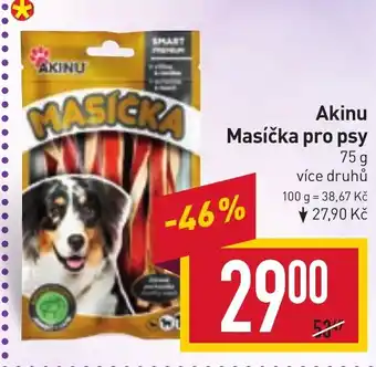 Billa Akinu Masíčka pro psy nabídka