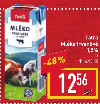 Billa Tatra Mléko trvanlivé 1.5% nabídka