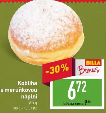 Billa Kobliha s meruňkovou náplní nabídka