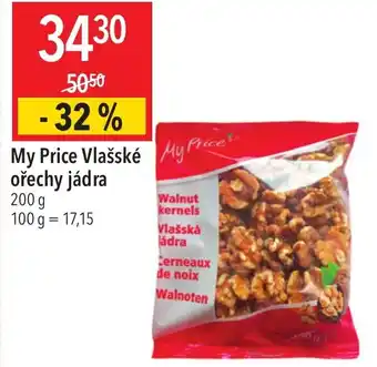 Globus My Price Vlašské ořechy jádra nabídka