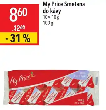 Globus My Price Smetana do kávy nabídka