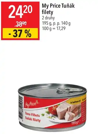 Globus My Price Tuňák Filety nabídka