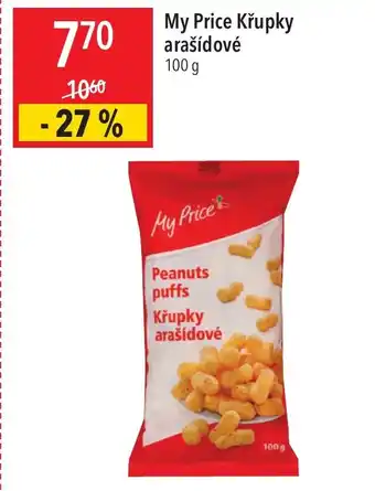 Globus My Price Křupky arašídové nabídka