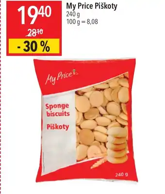 Globus My Price Piškoty nabídka