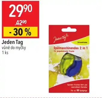 Globus Jeden Tag vůně do myčky 1 ks nabídka