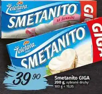 COOP TIP Smetanito GIGA 200 g nabídka