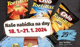 COOP TIP Chio Tortillas nabídka