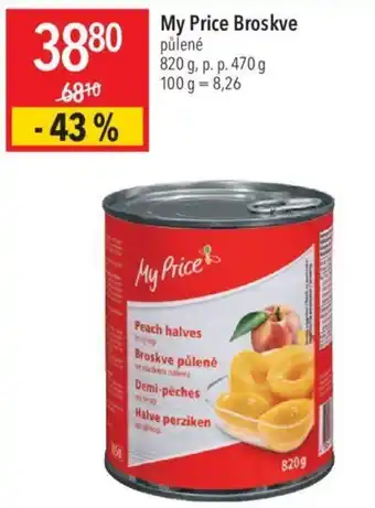 Globus My Price Broskve nabídka