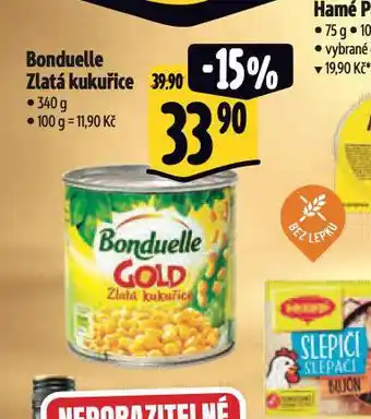 Albert Bonduelle zlatá kukuřice nabídka