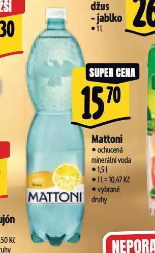 Albert Mattoni ochucená nabídka