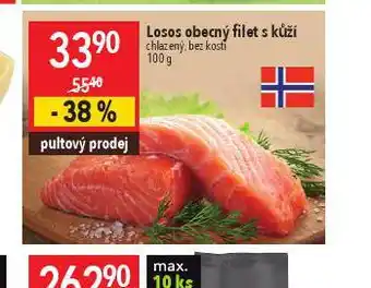 Globus Losos obecný filet s kůží nabídka