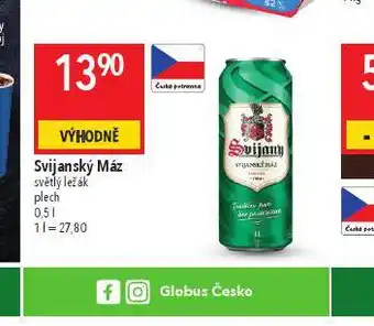Globus Pivo svijanský máz nabídka
