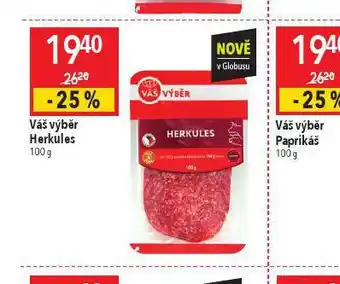 Globus Herkules nabídka