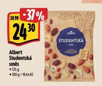 Albert Studentská pečeť nabídka