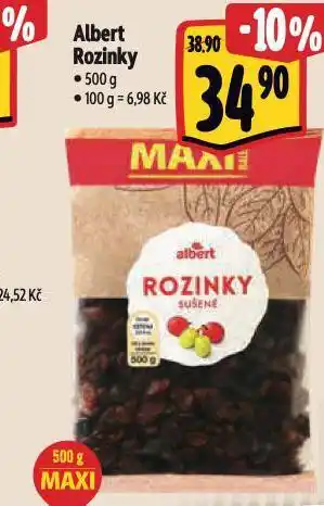 Albert Rozinky nabídka