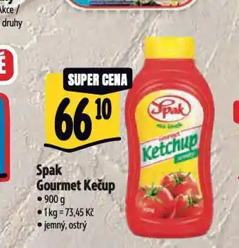 Albert Spak gourmet kečup nabídka