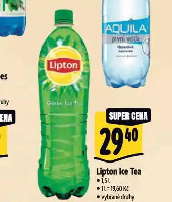 Albert Lipton ice tea nabídka