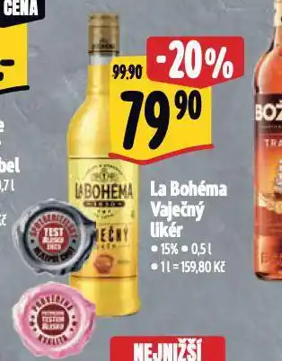 Albert La bohéma vaječný likér nabídka