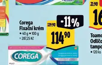 Albert Corega fixační krém nabídka