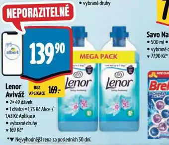 Albert Lenor aviváž nabídka
