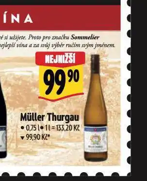 Albert Müller thurgau nabídka