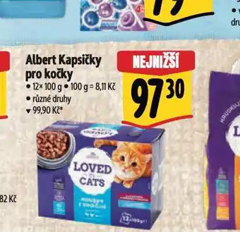 Albert Albert kapsičky pro kočky nabídka