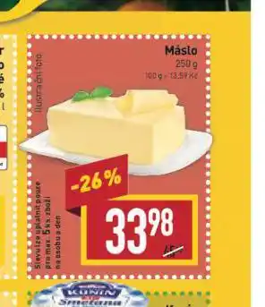 Billa Máslo nabídka