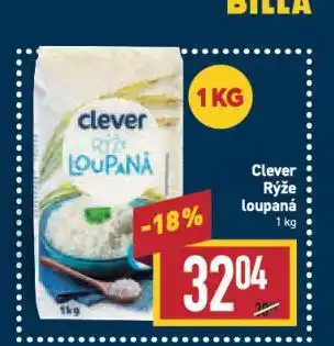 Billa Clever rýže loupaná nabídka