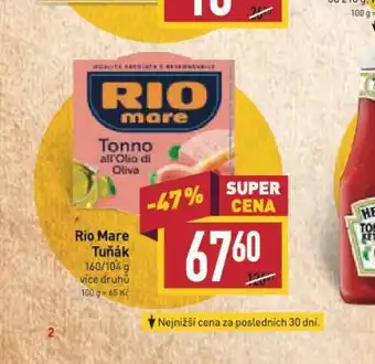 Billa Rio mare tuňák nabídka