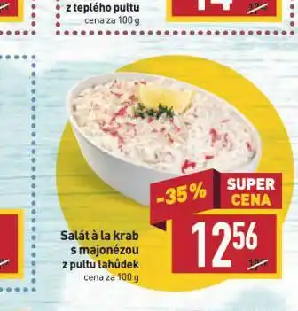 Billa Salát á la krab s majonézou nabídka