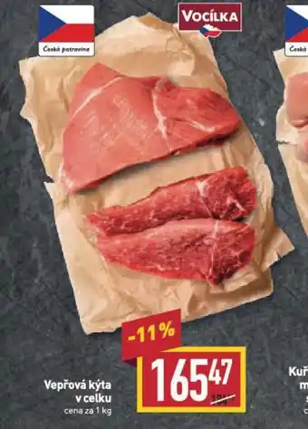 Billa Vepřová kýta nabídka