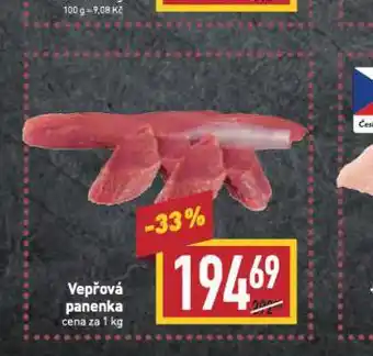 Billa Vepřová panenka nabídka