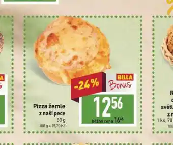 Billa Pizza žemle nabídka