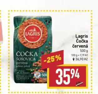 Billa Lagris čočka červená nabídka