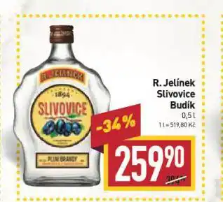 Billa R. jelínek slivovice budík nabídka