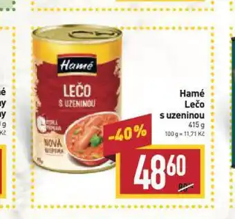 Billa Hamé lečo s uzeninou nabídka