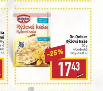Billa Dr. oetker rýžová kaše nabídka