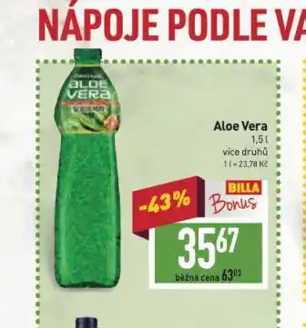 Billa Aloe vera nabídka
