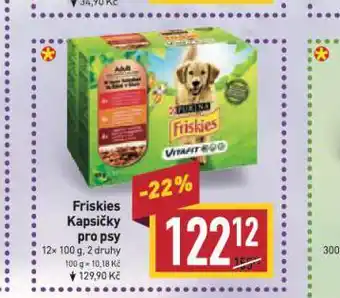 Billa Friskies kapsičky pro psy nabídka