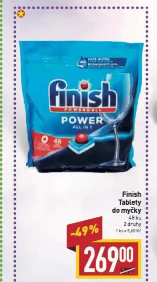 Billa Finish tablety do myčky nabídka