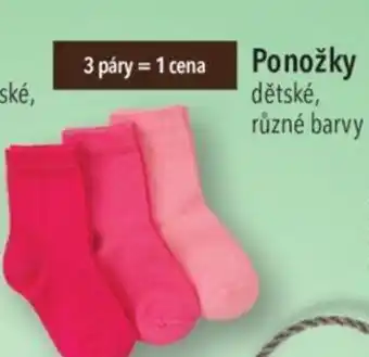 Globus Ponožky dětské, různé barvy nabídka