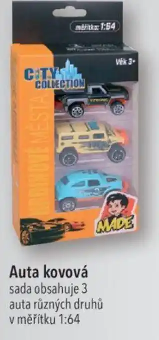 Globus Auta kovová nabídka