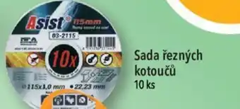 Globus Sada řezných kotoučů 10 ks nabídka