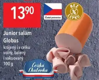 Globus Junior salám Globus nabídka