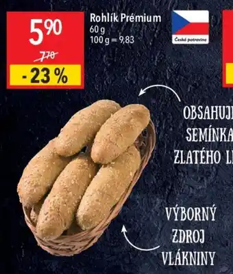Globus Rohlík Prémium nabídka